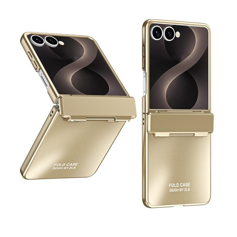 Slim Electroplated Full Coverage Case Galaxy Z Flip 8 7 Shockproof Scratch Resistant Luxury Minimalist Design