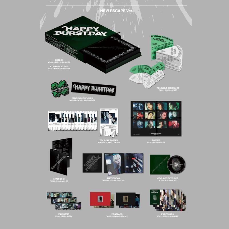 Seventeen 5. album ‘HAPPY BURSTDAY’