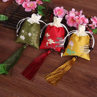 Custom Duanwu Omamori Embroidered Sachet Bag for Double Ninth Festival