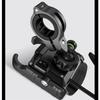 Motorsykkel Telefonholder Lader, USB/QC 3.0 Uttak med Bryter, 360° Vanntett, USB-lader, Aluminium Styre/Speilfeste for 3,5-6 Tommers Telefoner