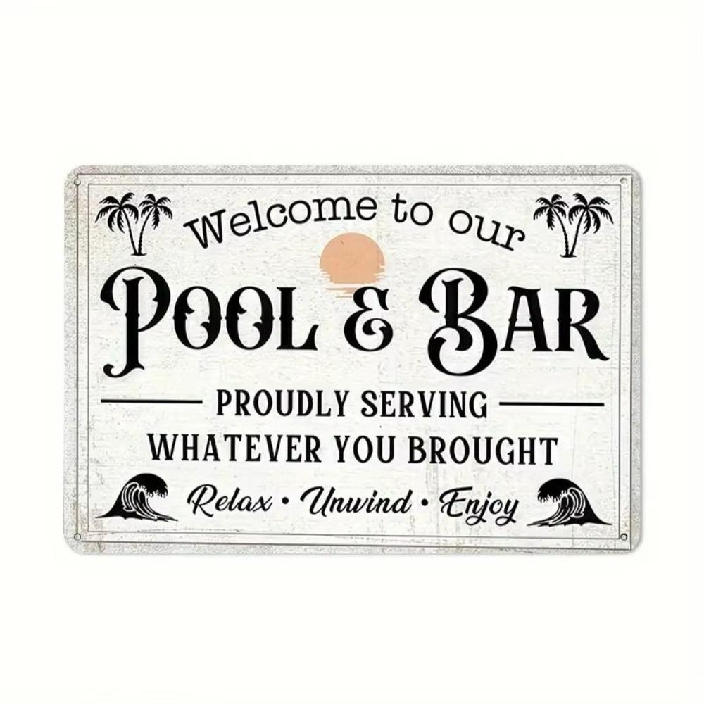 Retro Metal Sign Tin Poster Wall Art Home Decor