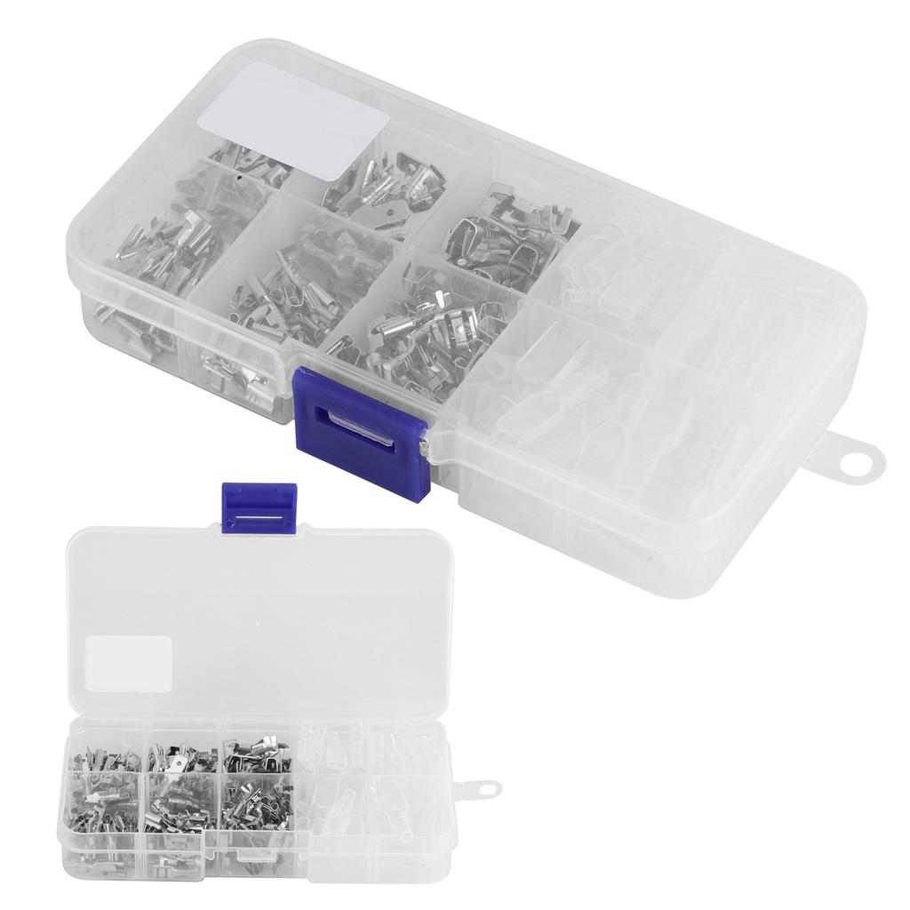 210Pcs Electrical Cable Terminals Connector Assortment Kit Industrial Accessories 2.8/4.8/6.3mm