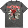 Foo Fighters 2026 Madcool Music Festival Alien Pattern Rock Band Cotton Unisexs And Unisexs Universal Shortsleeved Tshirt