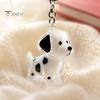 Memory Keepsake for Pet Fur Hair Keychain, Portable Transparent Memorial Pendant, Puppy Shaped Storage Pendant DIY Meaningful Lovers Decorative Charm