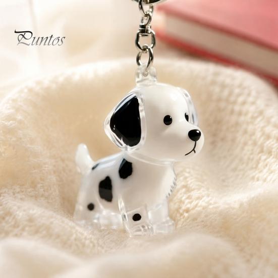 Memory Keepsake for Pet Fur Hair Keychain, Portable Transparent Memorial Pendant, Puppy Shaped Storage Pendant DIY Meaningful Lovers Decorative Charm