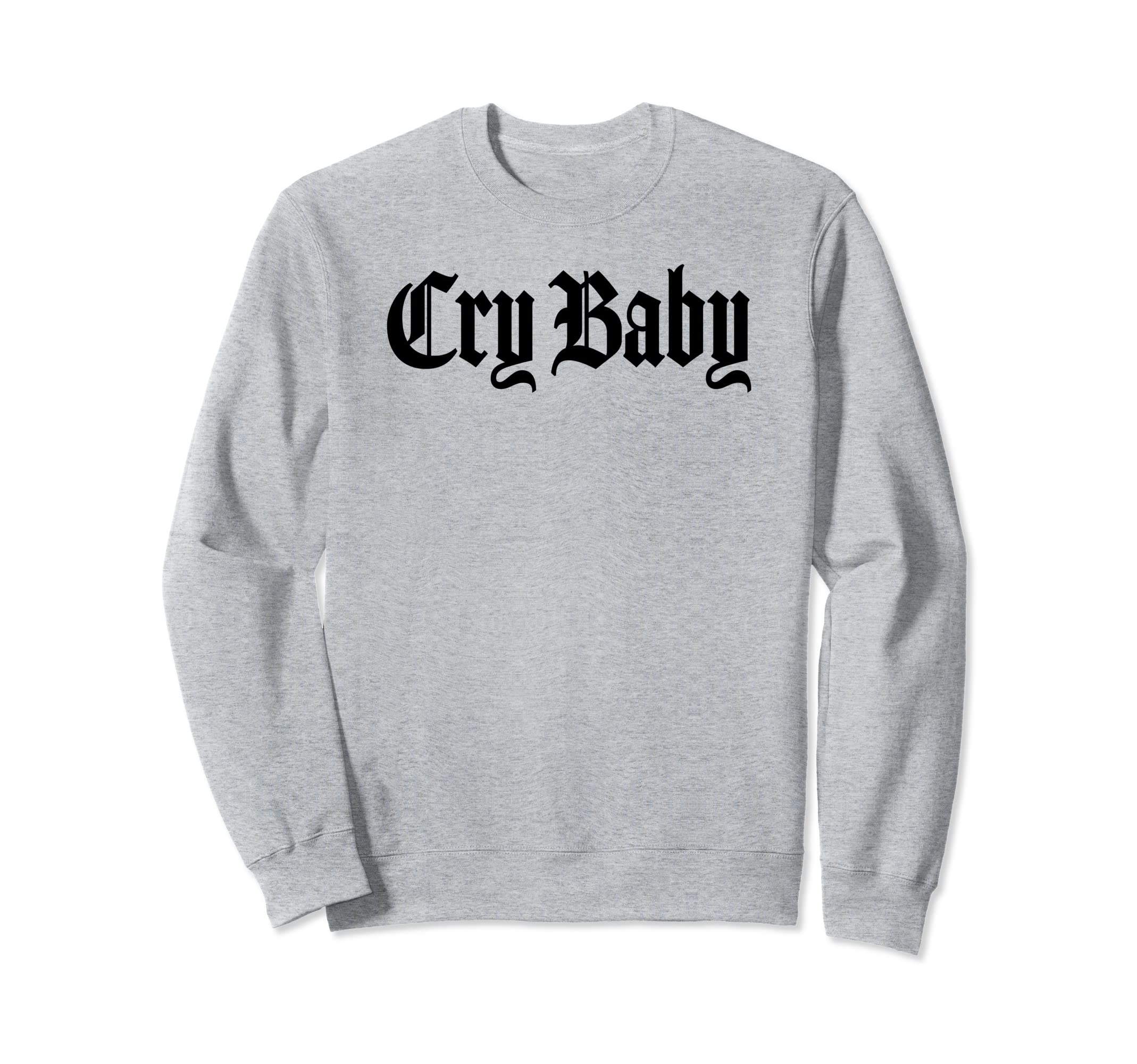 

CRY BABY Old English Design Sweatshirt