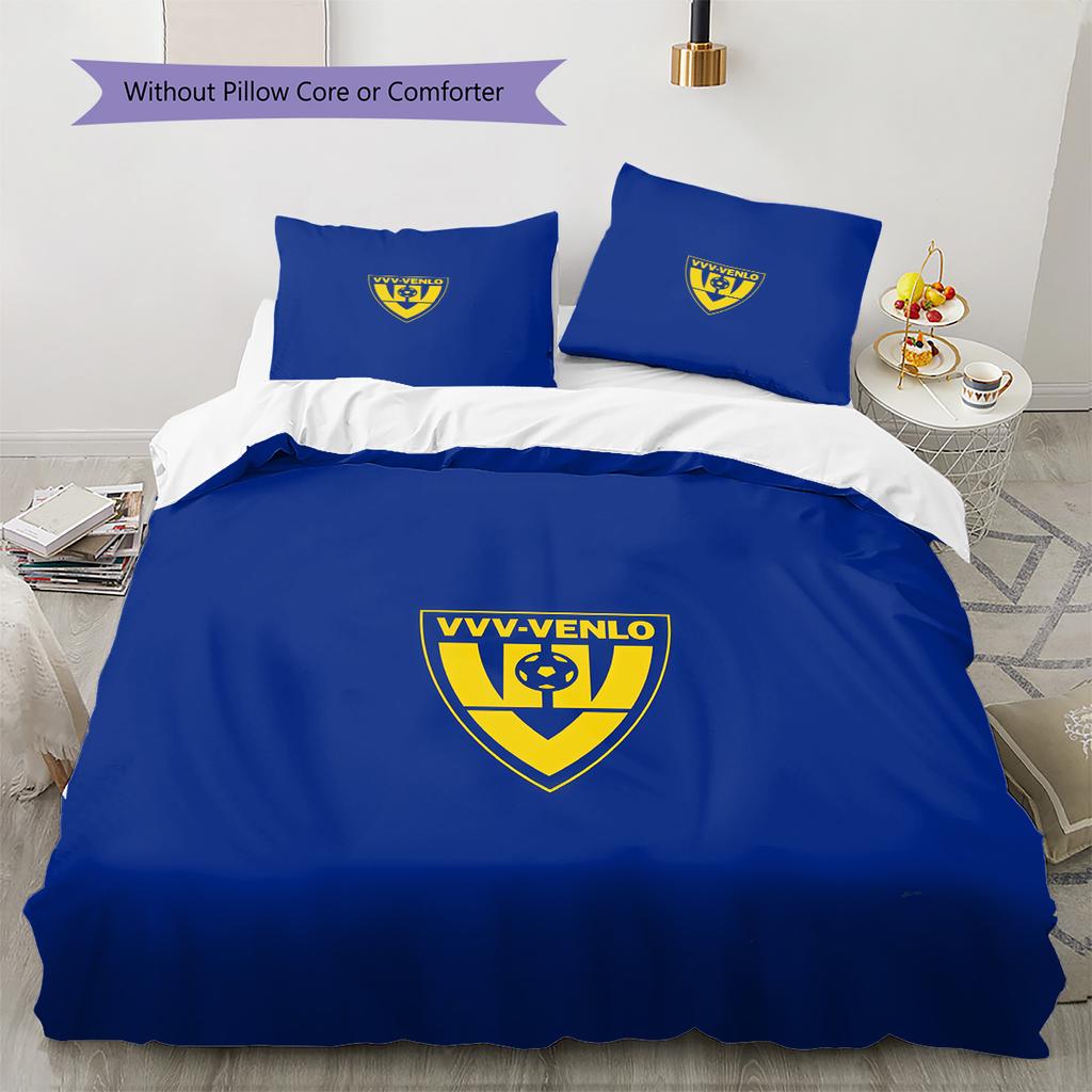 Set Copripiumino Trapuntato Modello VVV-Venlo Decorazione per la Casa Regalo (1 * copripiumino + 2 * federe senza imbottitura)