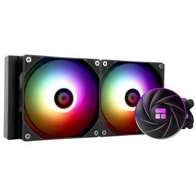 Thermalright AQUA ELITE 240 ARGB Vodou chlazený CPU 240 Chladič 120mm PWM ventilátor x ARGB Vodní chladič pro INTEL Chladič, Velikost, 2, S-FDB Ložisko, Vše-v-jednom