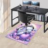 1pc Dolphin Princess Carpet Office Rug Outdoor Mat Home Decor Area Carpet Festival Gift Office desk chair carpet