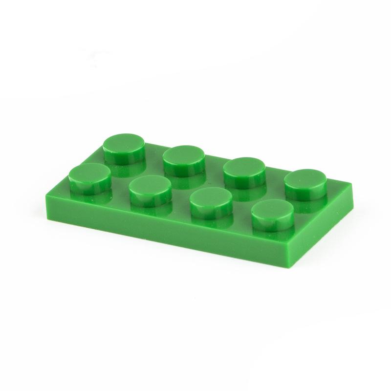 100g Małe Klocki 3020 Płytka 2x4 Klocki Budowlane Płaskie Elementy DIY Kompatybilne z Buildmoc Cząstki Montażowe Kreatywny Prezent Zabawki