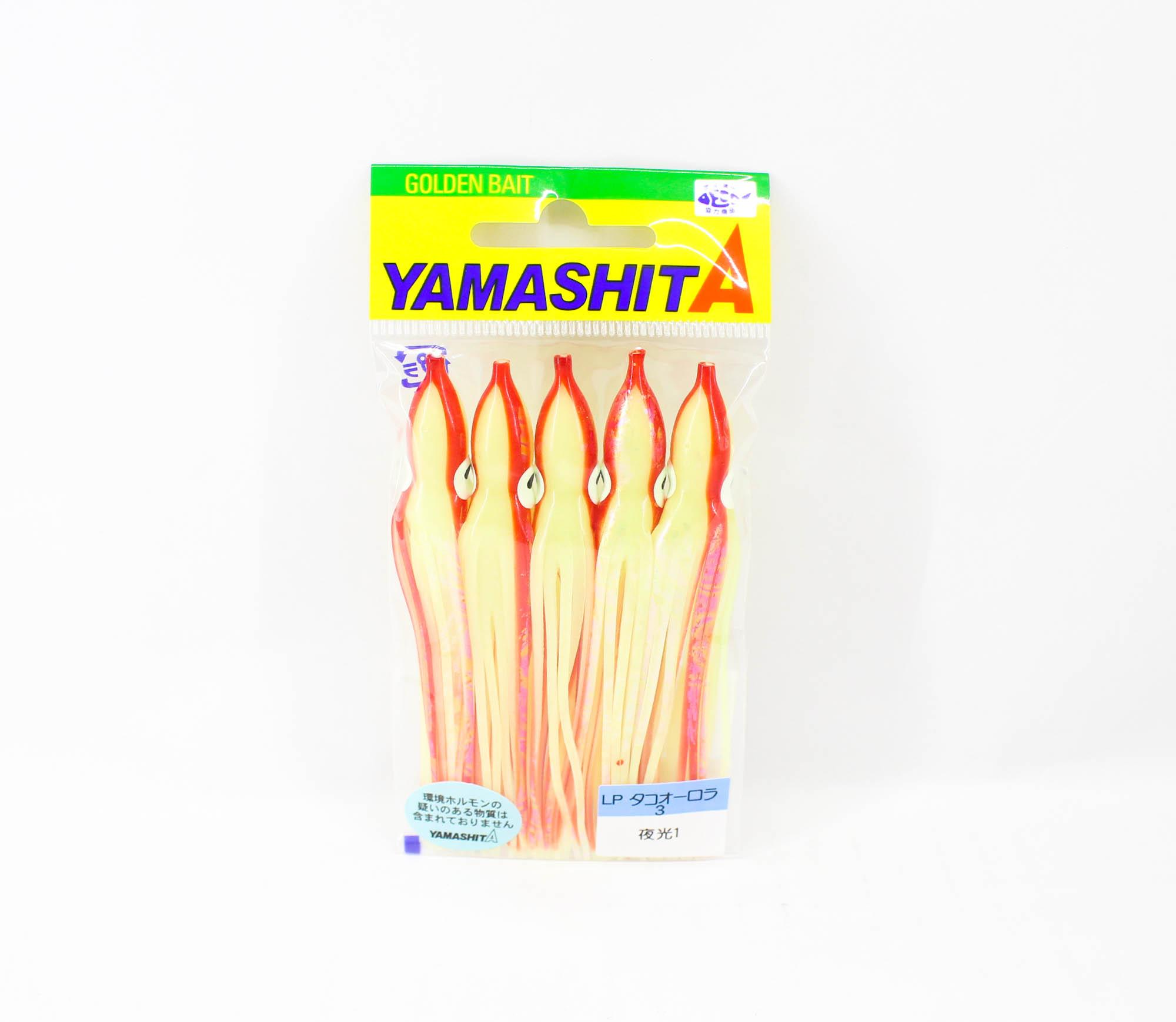 

Юбка Yamashita Octopus Aurora в форме кальмара 3 дюйма (5 шт в упаковке) ЯКО-1 (6919)