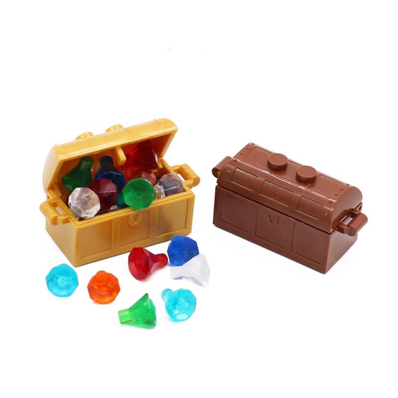 Non-Toxic Moc 10Pcs 93252 Utensil Staff With Forked End Building Blocks 30153 Diamond Crystal Stone Bricks Particle Diy Toys Children Gift