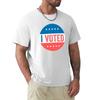 I Voted Tshirt Big And Tall Loose Fit Tshirt