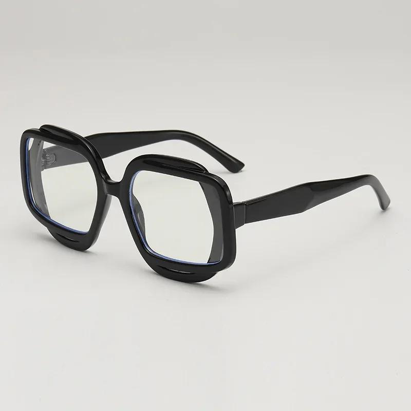 Personalized Fashion Sunglasses Versatile Sunshade Sunscreen Color Collision Sun Protection UV400 Shades Eyeglasses