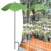 Sombrilla de Plantas de Exterior de Verano Altura Ajustable Tela de Protección Solar Protector Solar de Jardín Para Plantas en Maceta Verduras Flores