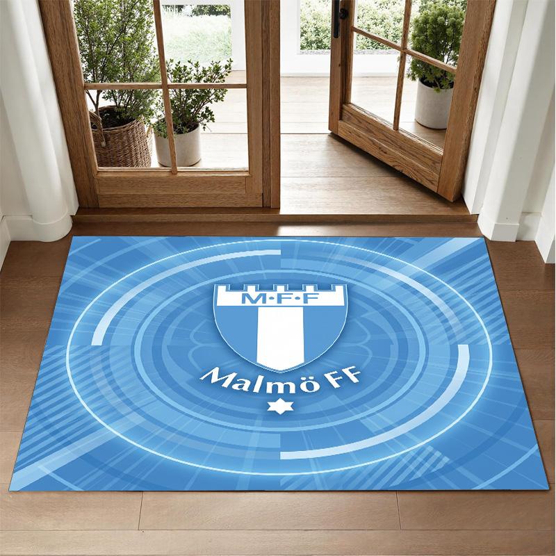 Malmö FF Design Kristall-Samt-Teppich Weich Dekorative Matte für Schlafzimmer Eingang