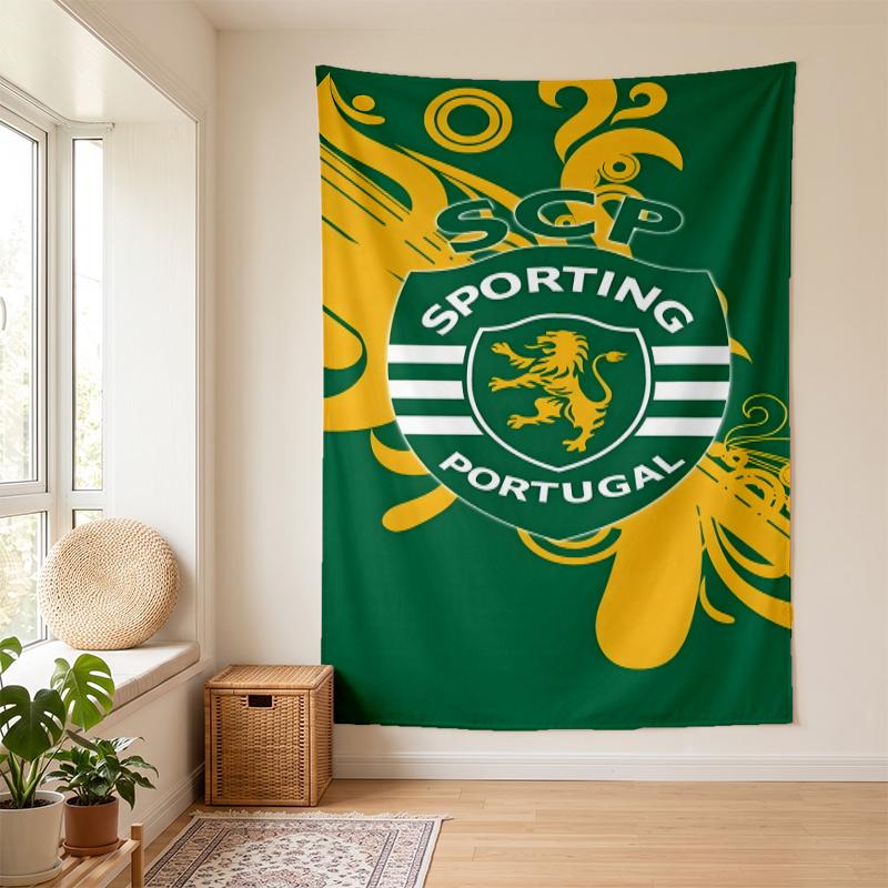 Sporting Clube de Portugal (1) Wall Tapestry Stylish Wall Hanging for Bedroom Living Room Dorm Nice Present for Family and Friends