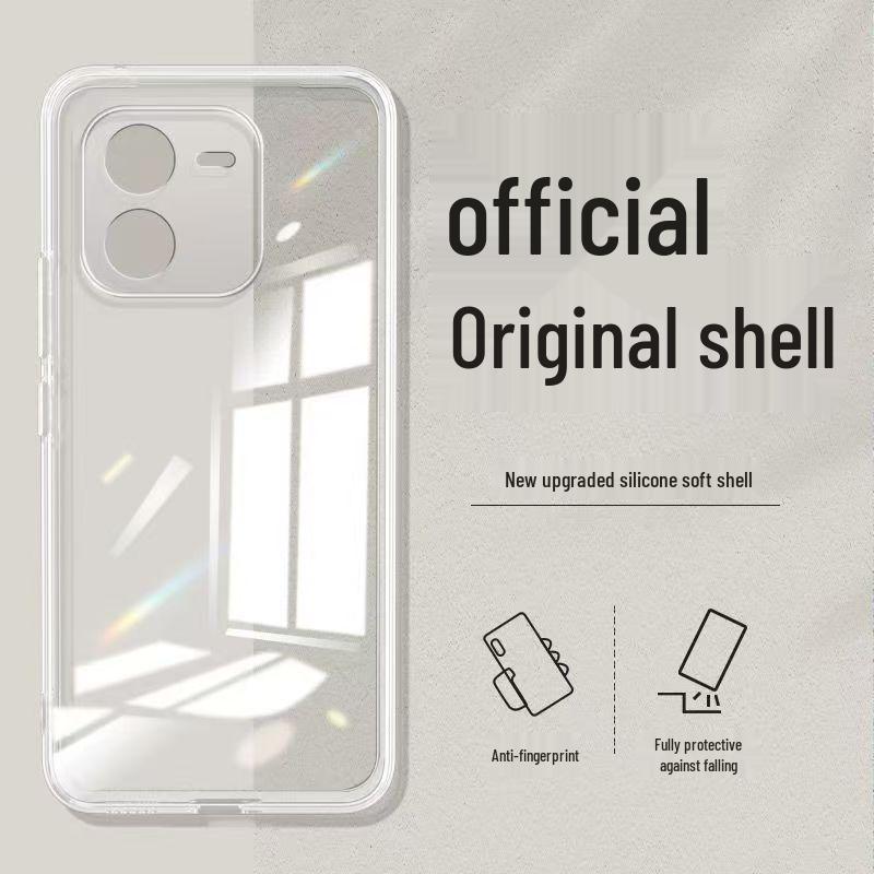 iQOO Z9x Solid Color Liquid Silicone Phone Case - Full Coverage Drop Protection, Soft Straight Edge.