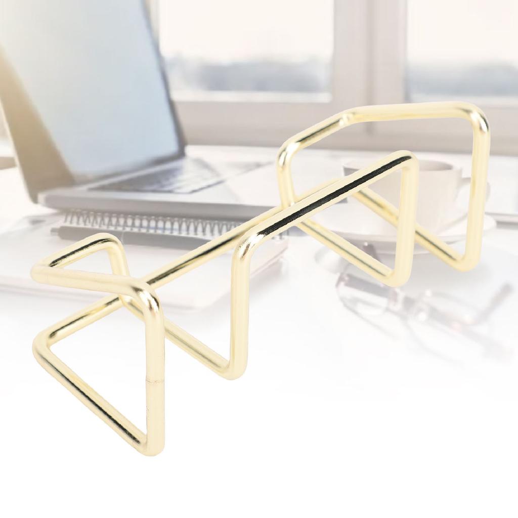 5PCS Business Card Holder Iron Slick Finish Multifunctional Business Card Holder Display for