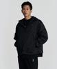 Hdex Stereo Rib Nylon Half Zip (Black)