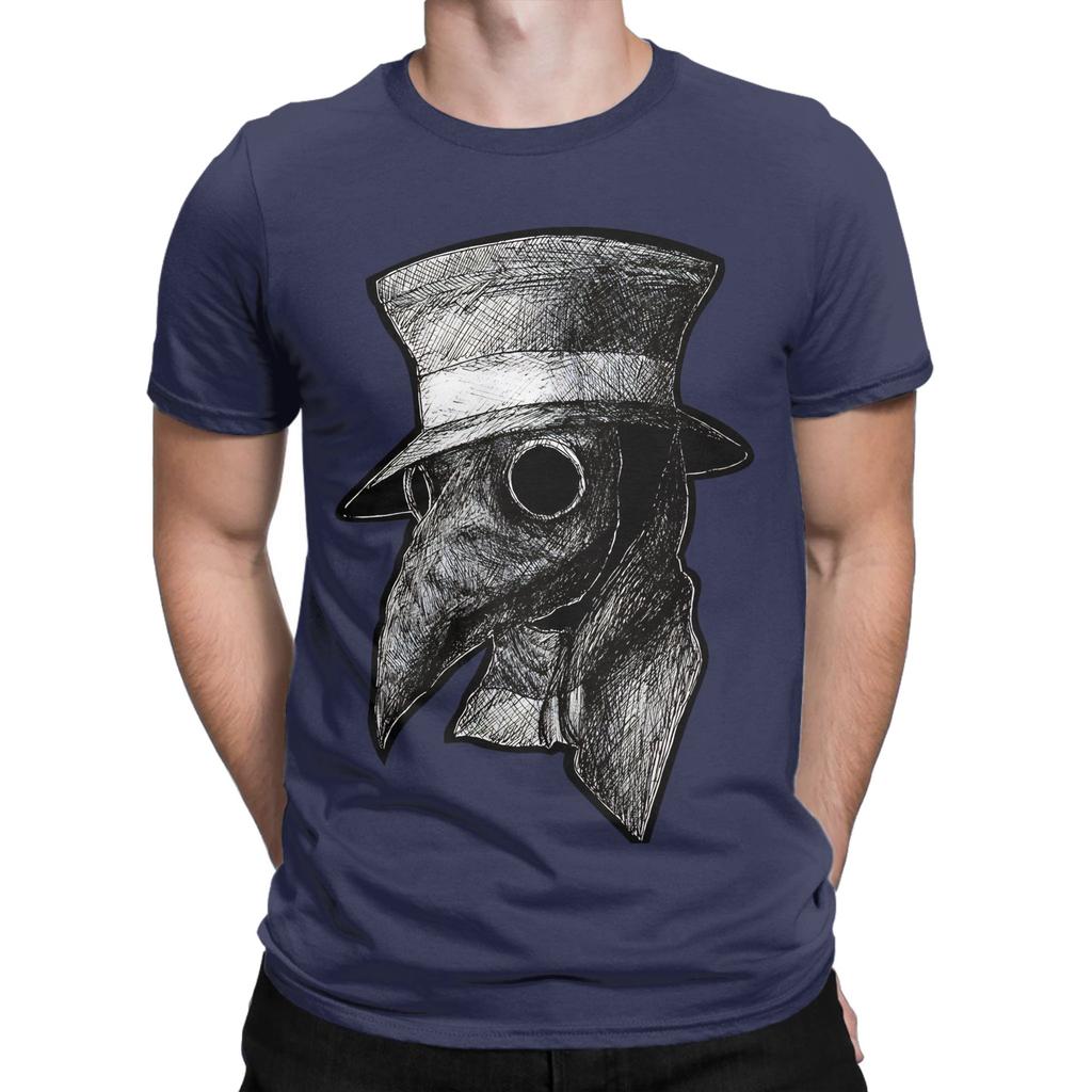 Plague Doctor Funny Graphic 100 Cotton Tshirt Depeche Band Mode Tops Tees For Unisex