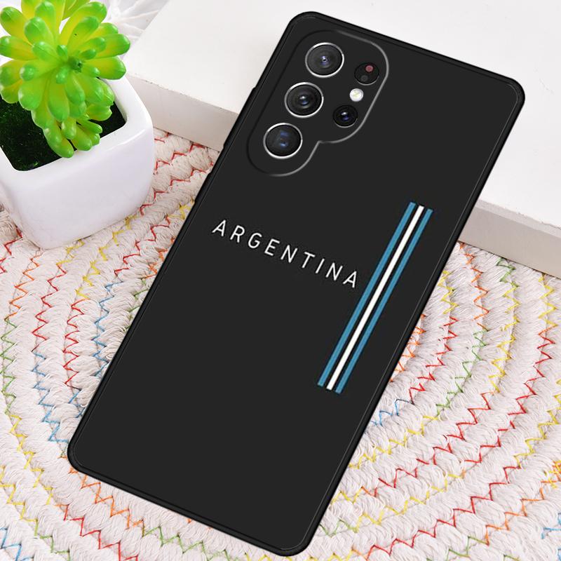 Argentina Flag Phone Case for Samsung Galaxy note 10 pro S26 Ultra S23 S24 FE S25 S21 S22 PLUS shockproof Cove