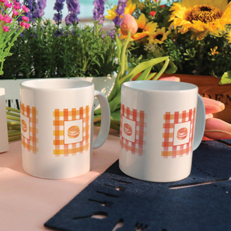 cb534-Design Mug 2p-Check Macaron