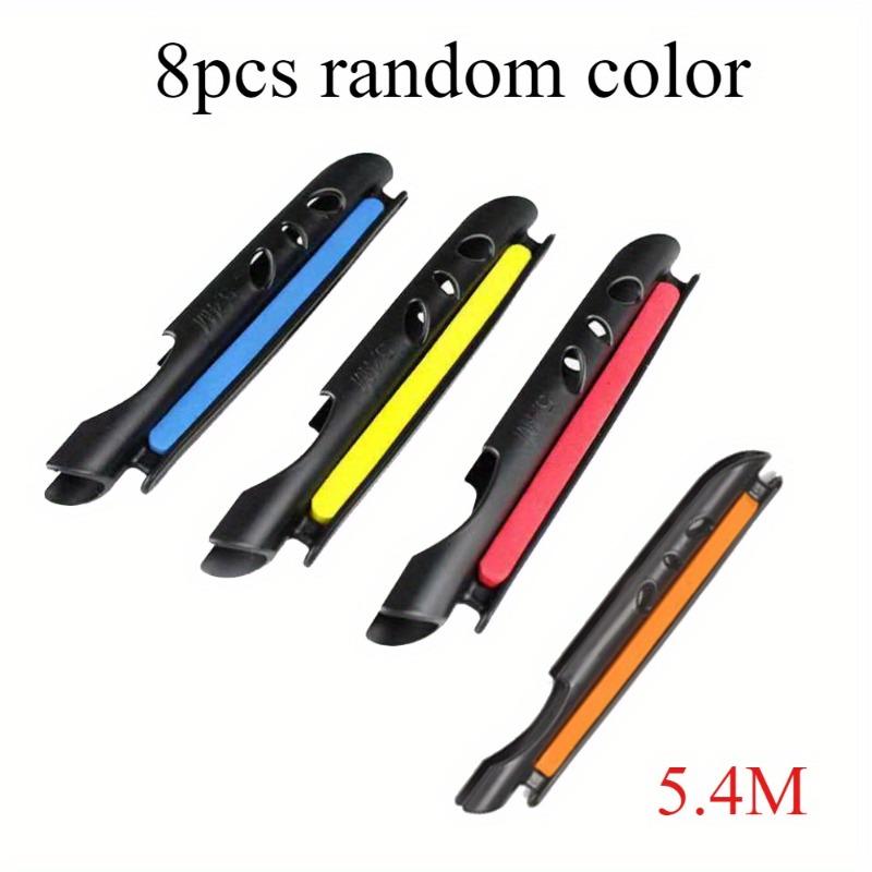 

Рыболовная катушка для намотки лески на удилище Держатель для намотки Доска для намотки рыболовных снастей Подставка для лески Доска для намотки 8pcs Random Color-5.4m разноцветный