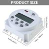 Digital Timer Switches 7 Day Programmable Timer Relays Digital Timer Switches Electronic Timers for Appliances Enduring