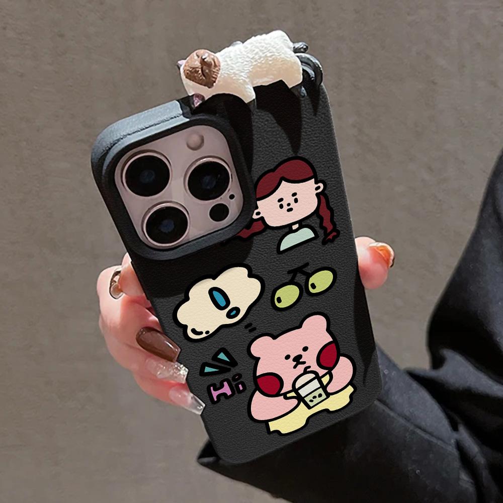 

Расписной чехол для телефона для iPhone 11 12 13 14 15 16 iPhone 11 12 13 14 15 16 Pro 12 13 14 15 16 Pro Max iPhone 16 Pro Max чёрный