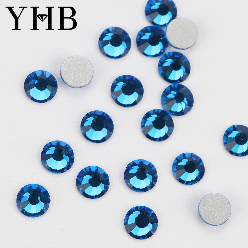 YHB High Quality Rhinestones Hot Fix Rhinestones Bulk Hot-Fix Rhinestones