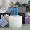 1pc Festive Christmas Gift Silicone Mold for Candle Making, Reusable Silicone for Holiday Decorations, DIY Crafts