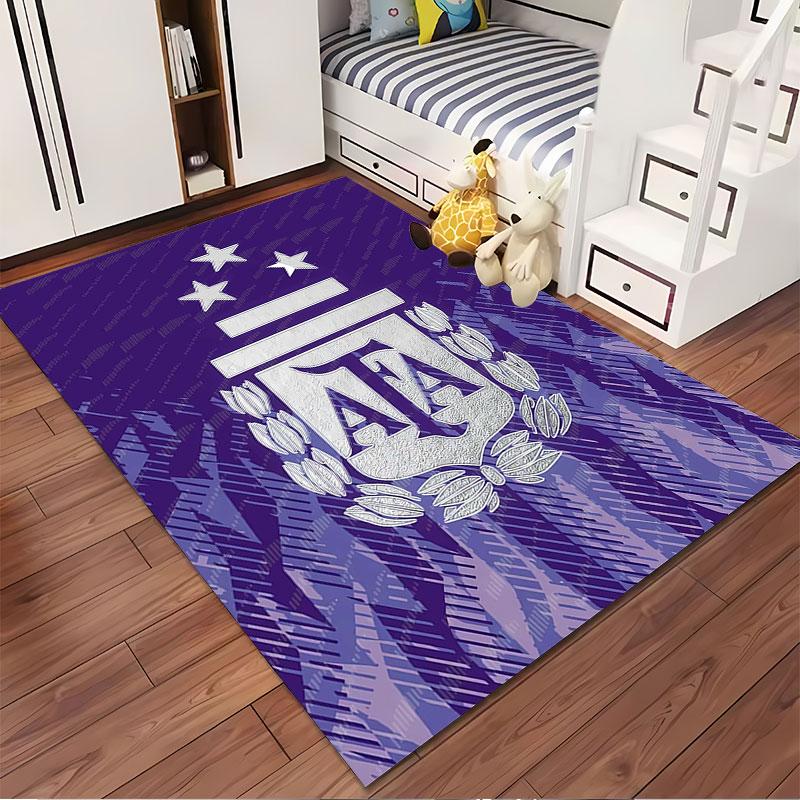 Purple AFA Logo Carpet Pattern suitable as a non-slip mat for the living room or bedroom sofa