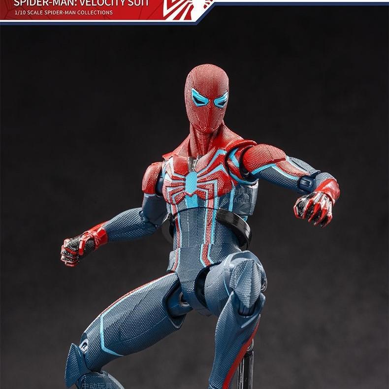 Chinese Anime Avengers Spider-Man Velocity Suit Action Figure