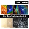 Für Bambu Lab A1 Mini Bauplatte 184x184 Doppelseitig H1H PEY PEO PET PEI Bett Federstahlblech Pei Blech 3D-Druckerteil