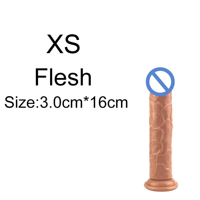 Huge Flesh Realistic Dildo Vagina Anal Butt Plug Strap On Penis Suction Cup For Woman Adult Vibrator Sex Toy Shop Pussy Pump