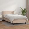 3127180 vidaXL Divan Bed with Mattress Cappuccino 100x200 Cm