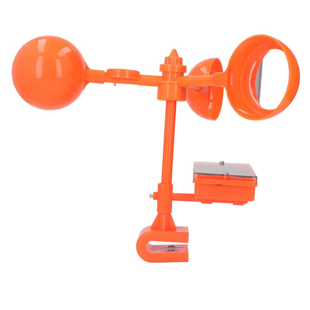 Réflecteur rotatif à énergie solaire et éolienne, répulsif ultrasonique pour animaux en extérieur, protection contre les oiseaux, alarme,