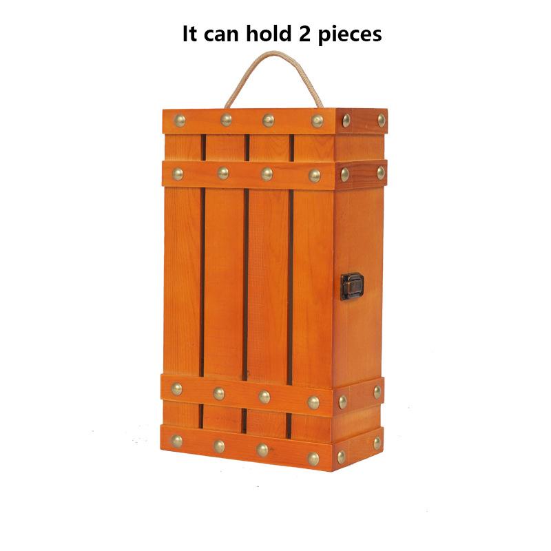 

Wooden Luxury Wine Rack Red Storage Wine Rack Retro Champagne Accessories Holders Home Wine Bottle Range Holders Homeware