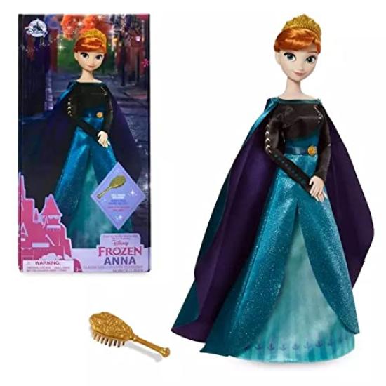 Disney Anna Classic Doll 2021 with accessory hairbrushAnna Classic Doll – Frozen 2 – 11 12'' Frozen 2 [Used]