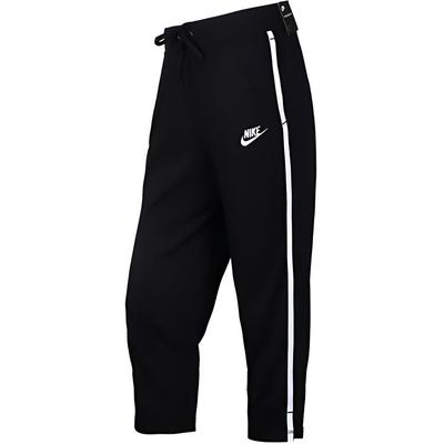 Casual Straight Leg Cropped Pants Women Bottoms Black AR3753-010