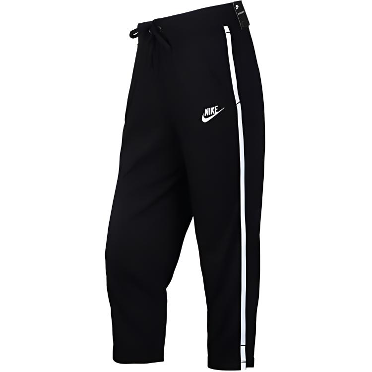 Nike Casual Straight Leg Cropped Pants Women bottoms Black AR3753-010