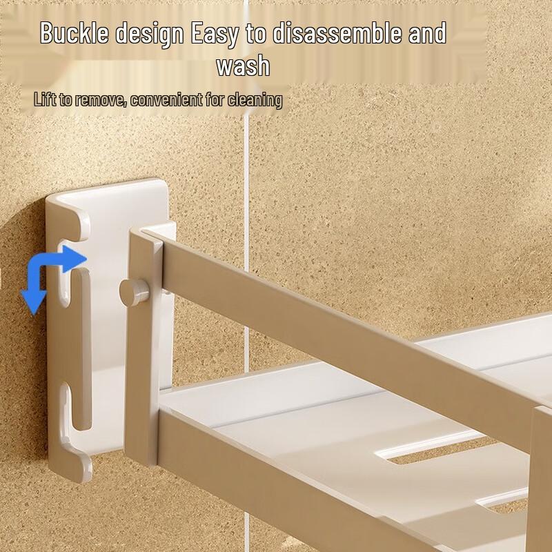 Nana Punch-Free Wall-Mounted Kitchen Shelf