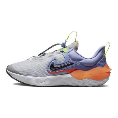 Run Flow GS Photon Dust Purple Pulse Kids Sneakers Grey Total-Orange Black DR0472-002