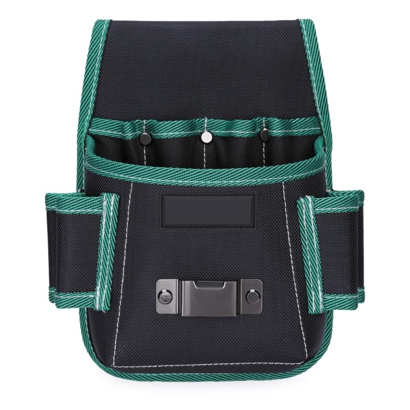 Tear Resistant Tool Belt Pouch for Carpenters and Electricians with Comfortable Fit and Enhances Portability