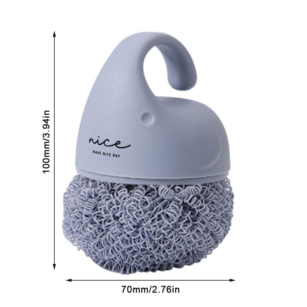Sturdy Construction Pan Cleaning Brush Short Handle Dish Washing Scrubber Dish Washing
