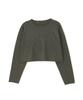 Natural Beauty Basics Hot Fit Short Knit Charcoal Women's Sweater,