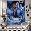 Wandbehang mit individuellem Namen & Text, Kendrick Lamar Dekorationstextil für Schlafzimmer