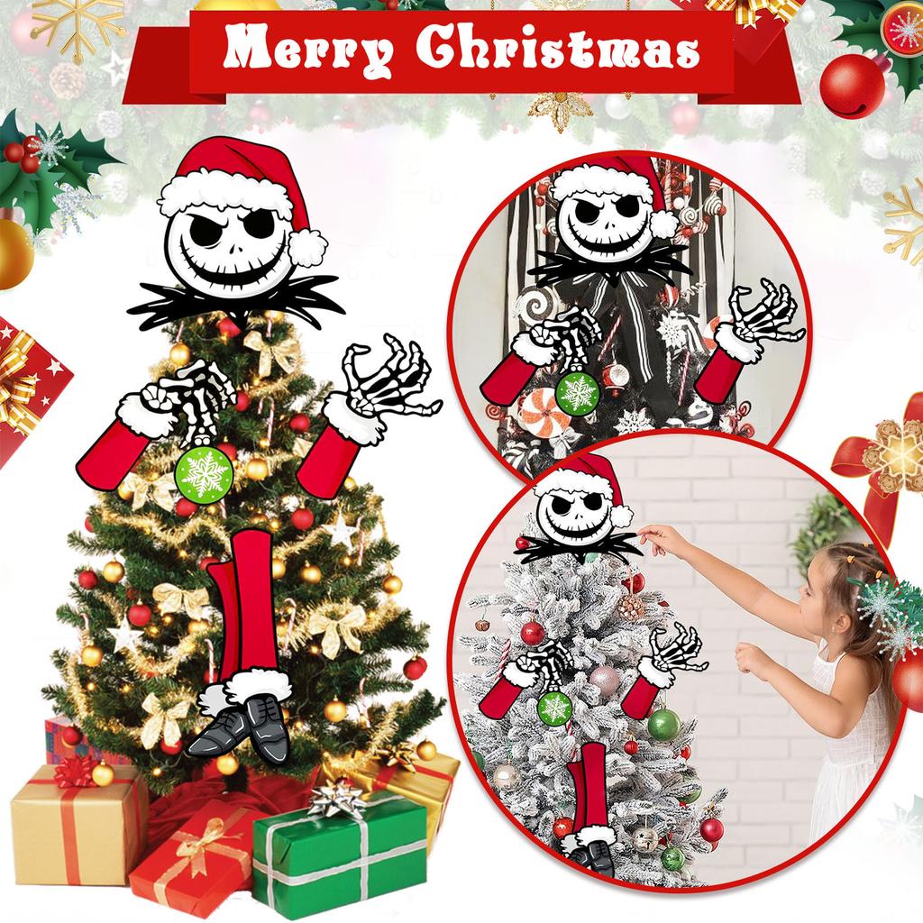 Christmas Tree Decorations With Arms And Legs, Scary Christmas Design, Fun Decorations For Interior And Home, Themed Party Supplies