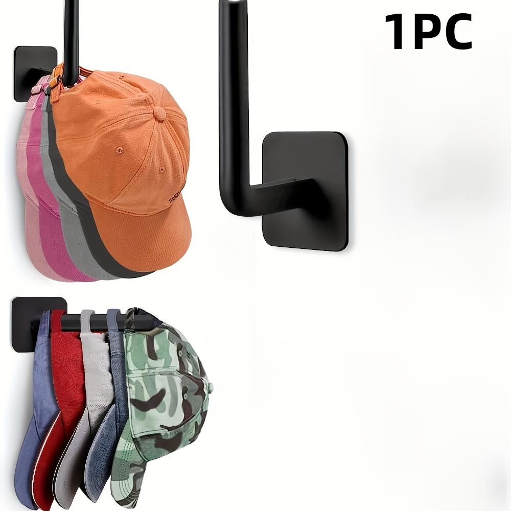 No Punching Hat Storage Hook, Hanging Plastic Hook, Used for Self-adhesive Hooks for Keys, Hats, Towels, Sundries, Storage Racks,